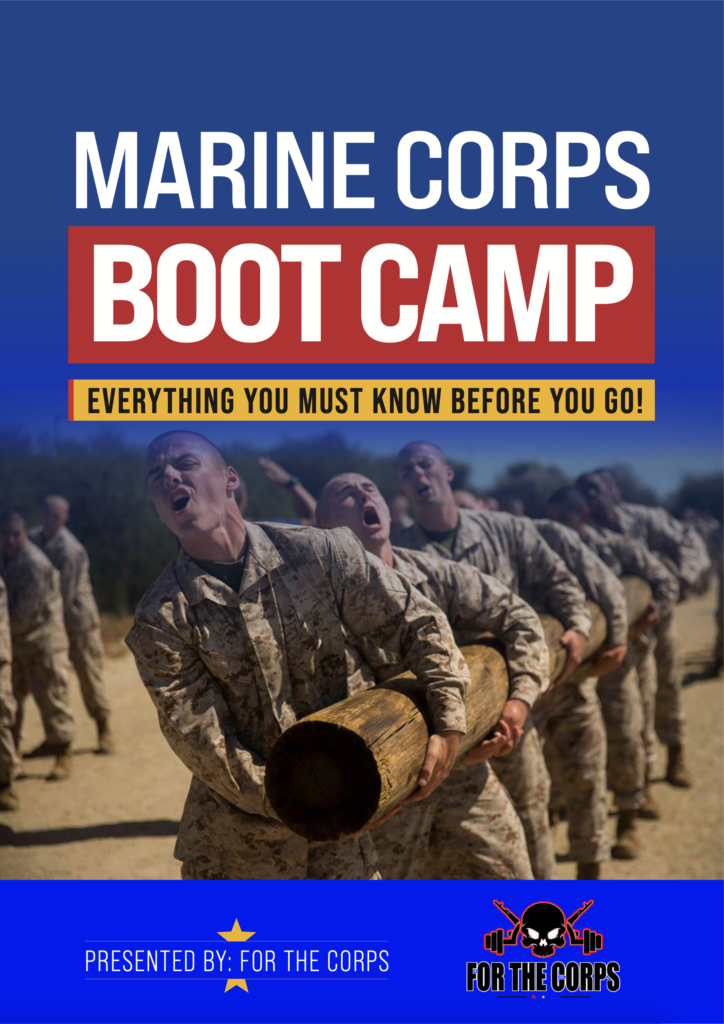 marines in boot camp